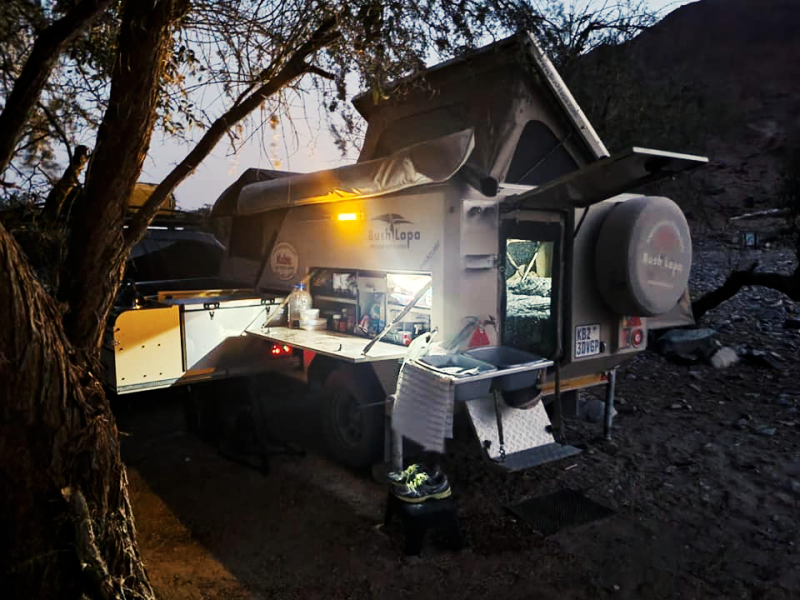 Kubu4x4 4x4 trailer rental, 4x4 trailer hire, 4x4 caravan rental, 4x4